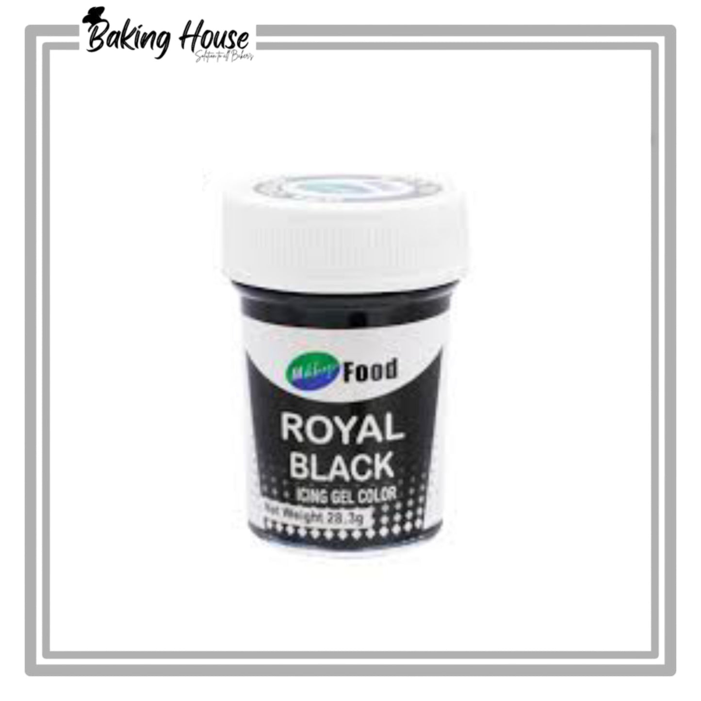 Milkyz Food Royal Black Gel Color 28g