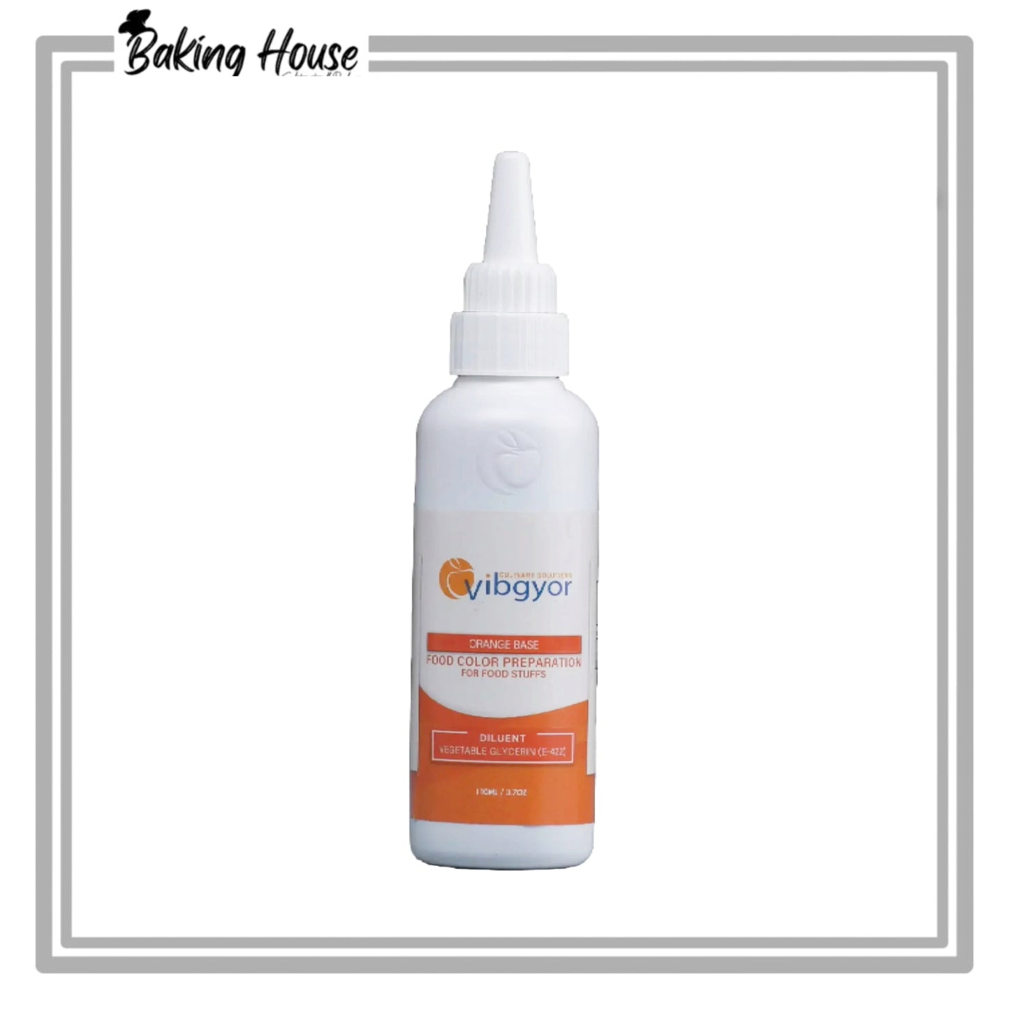 Vibgyor Orange Liquid Food Color 110ml