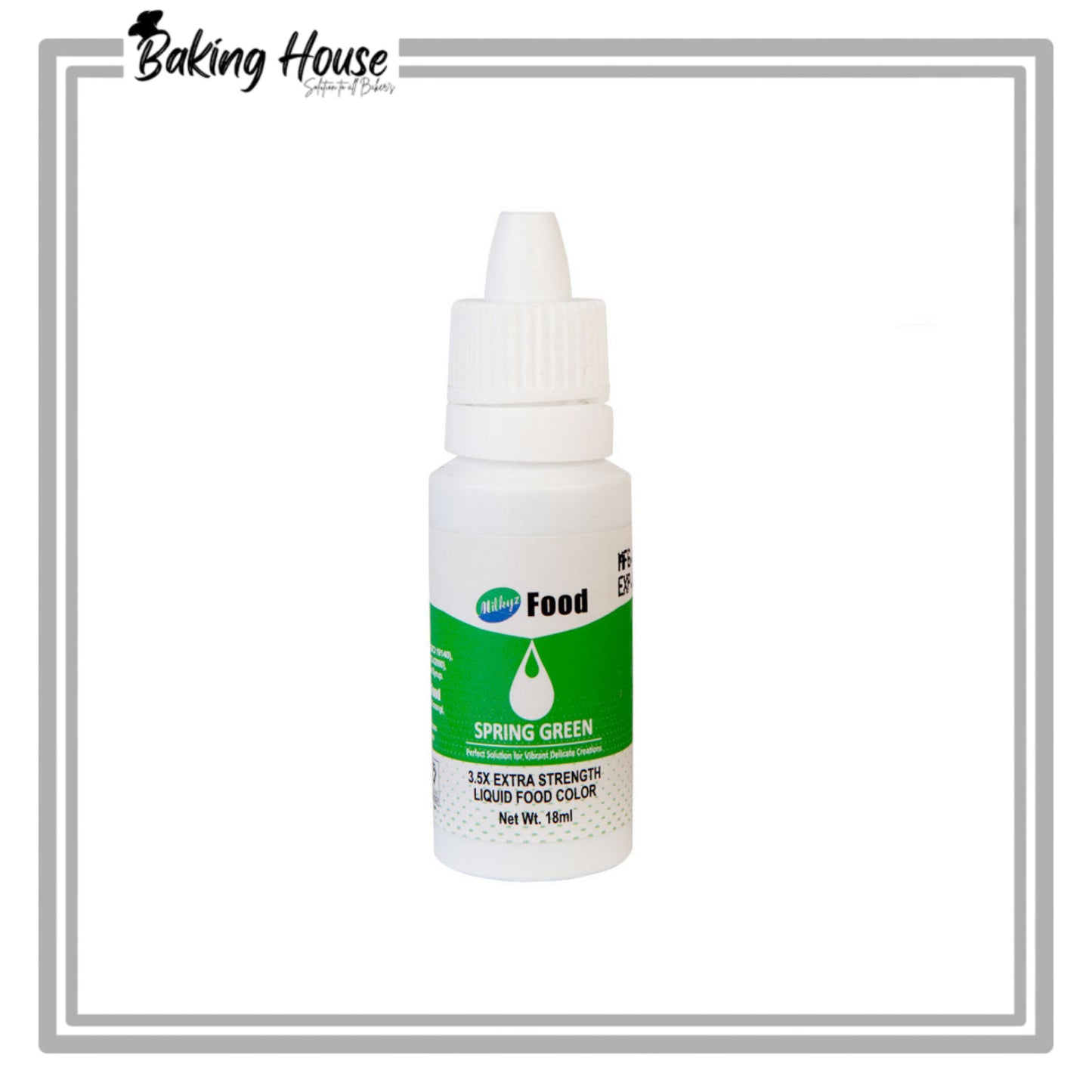 Milky Food Spring Green Food Color 18ml