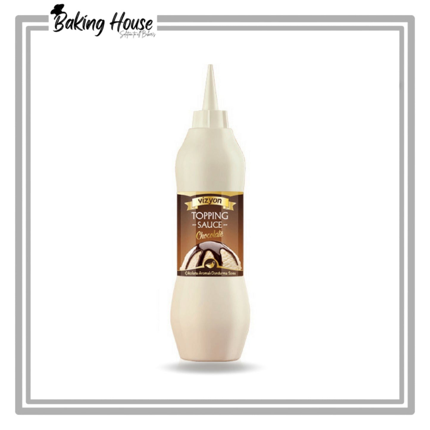 Vizyon Chocolate Topping Sauce 1kg