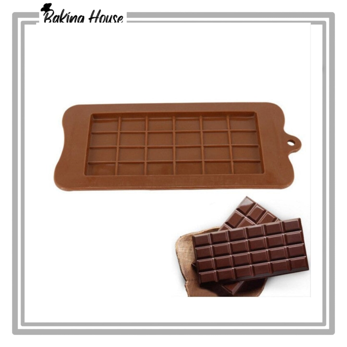 Chocolate Bar Silicon Chocolate & Candy Mould