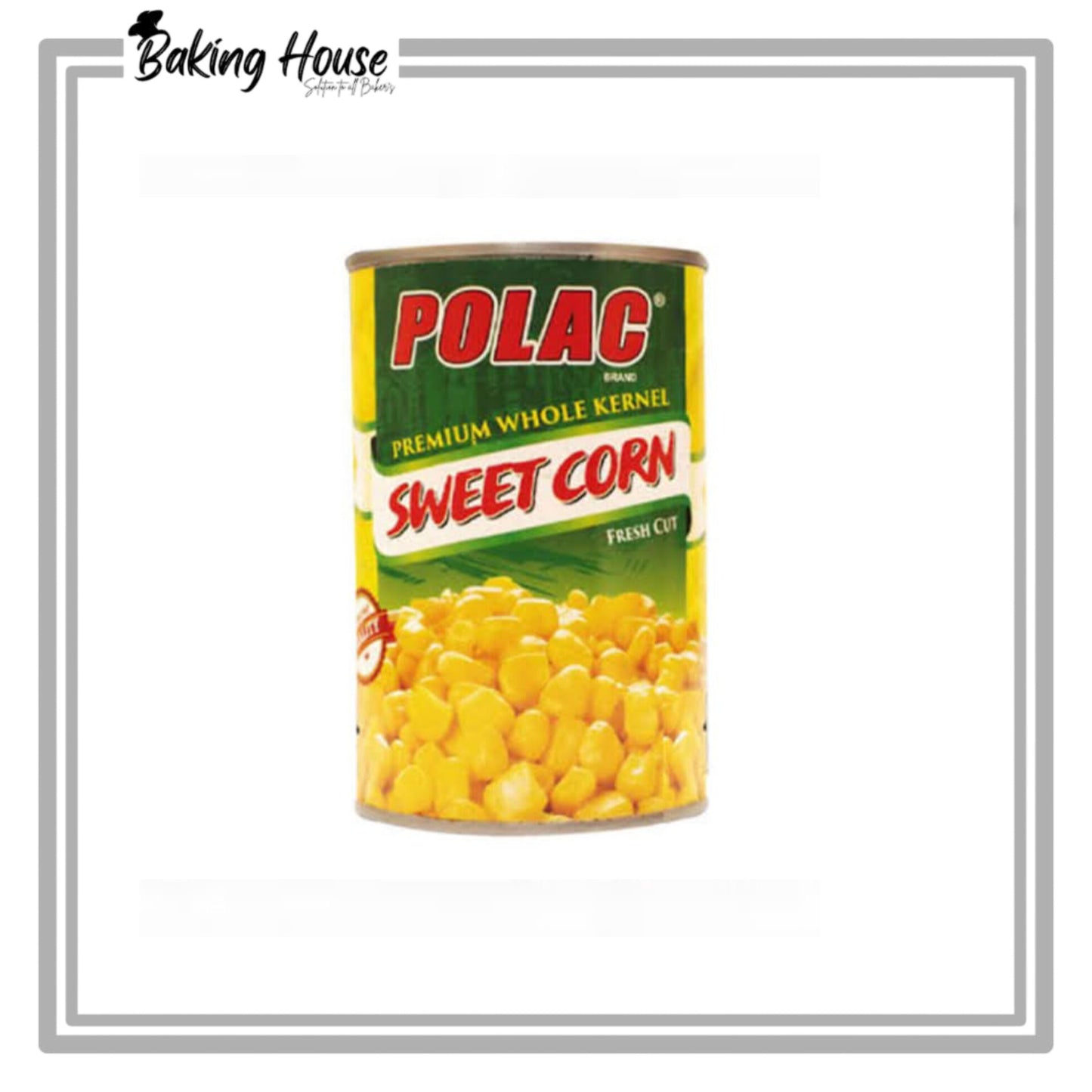 Polac Sweet Corn Tin 390g