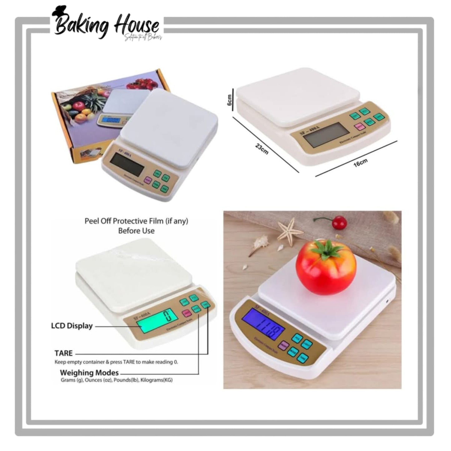 Electronic Weight Scale 0.1-10kg Best Quality For Baking