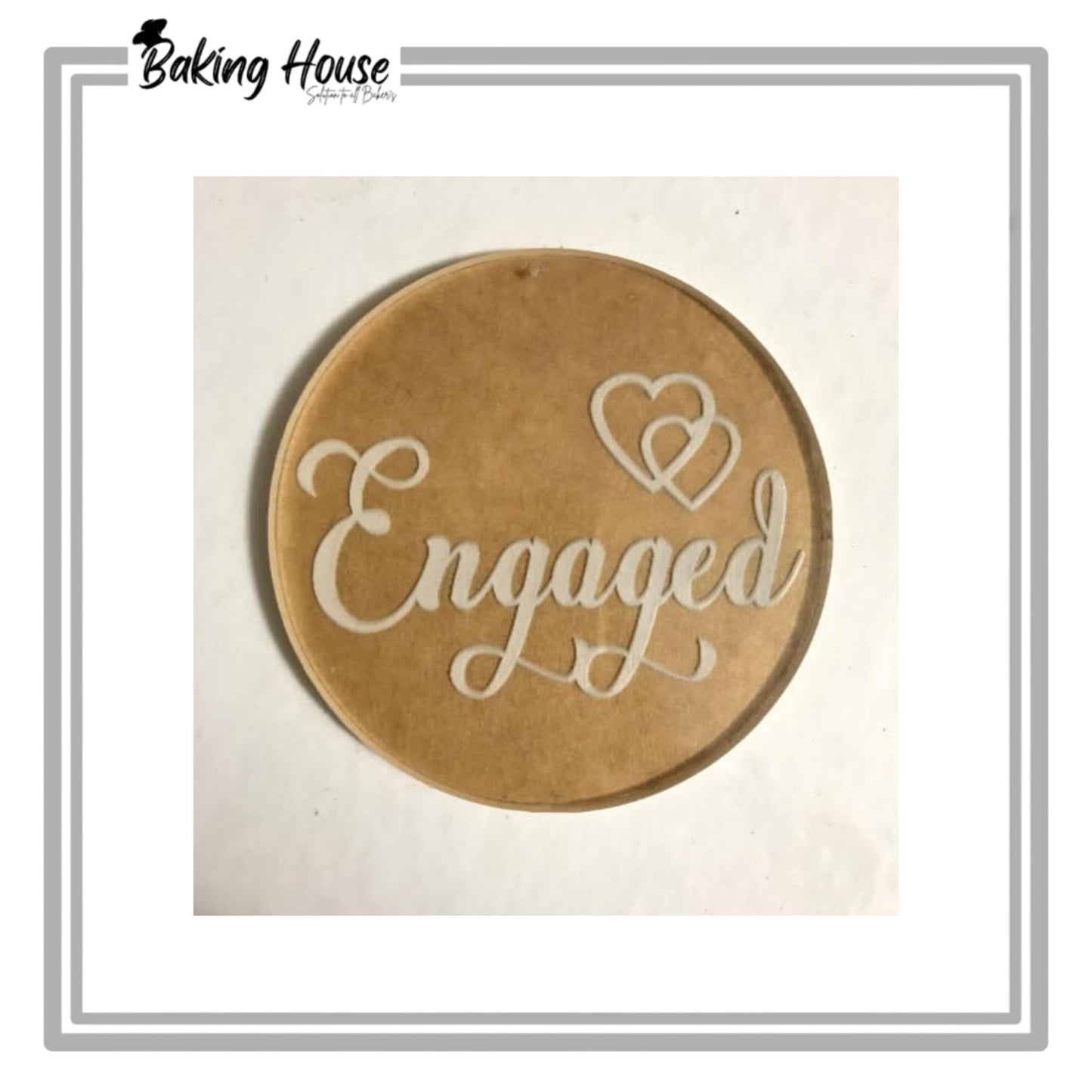 Engaged Embosser Stamps For Cake Decorationg