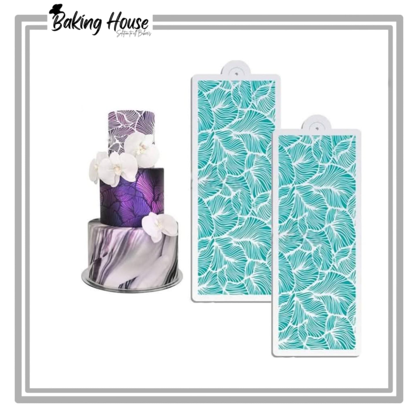 Peacock Cake Stancil For Cake Decorationg