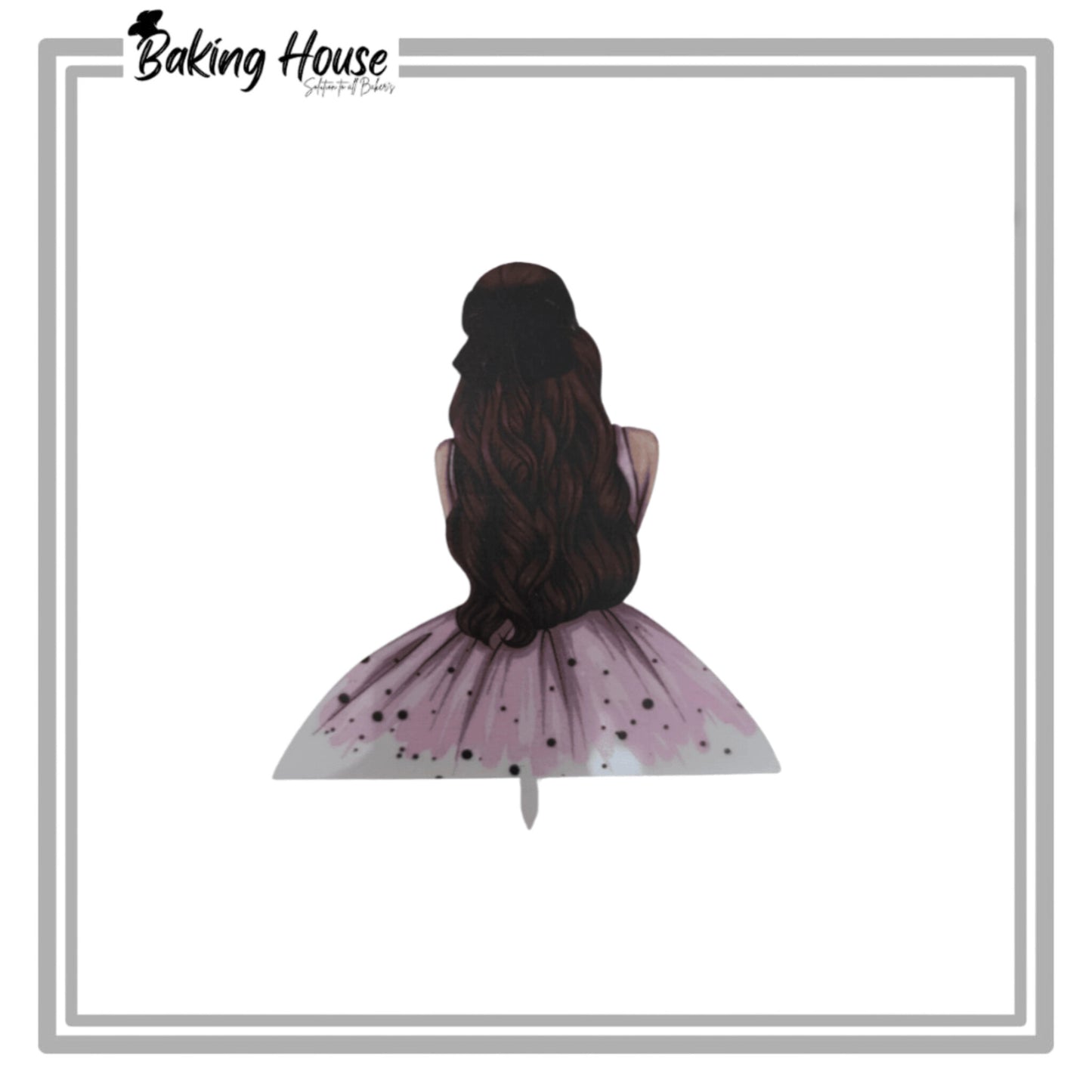 Doll Cake Topper For Cake Decorating