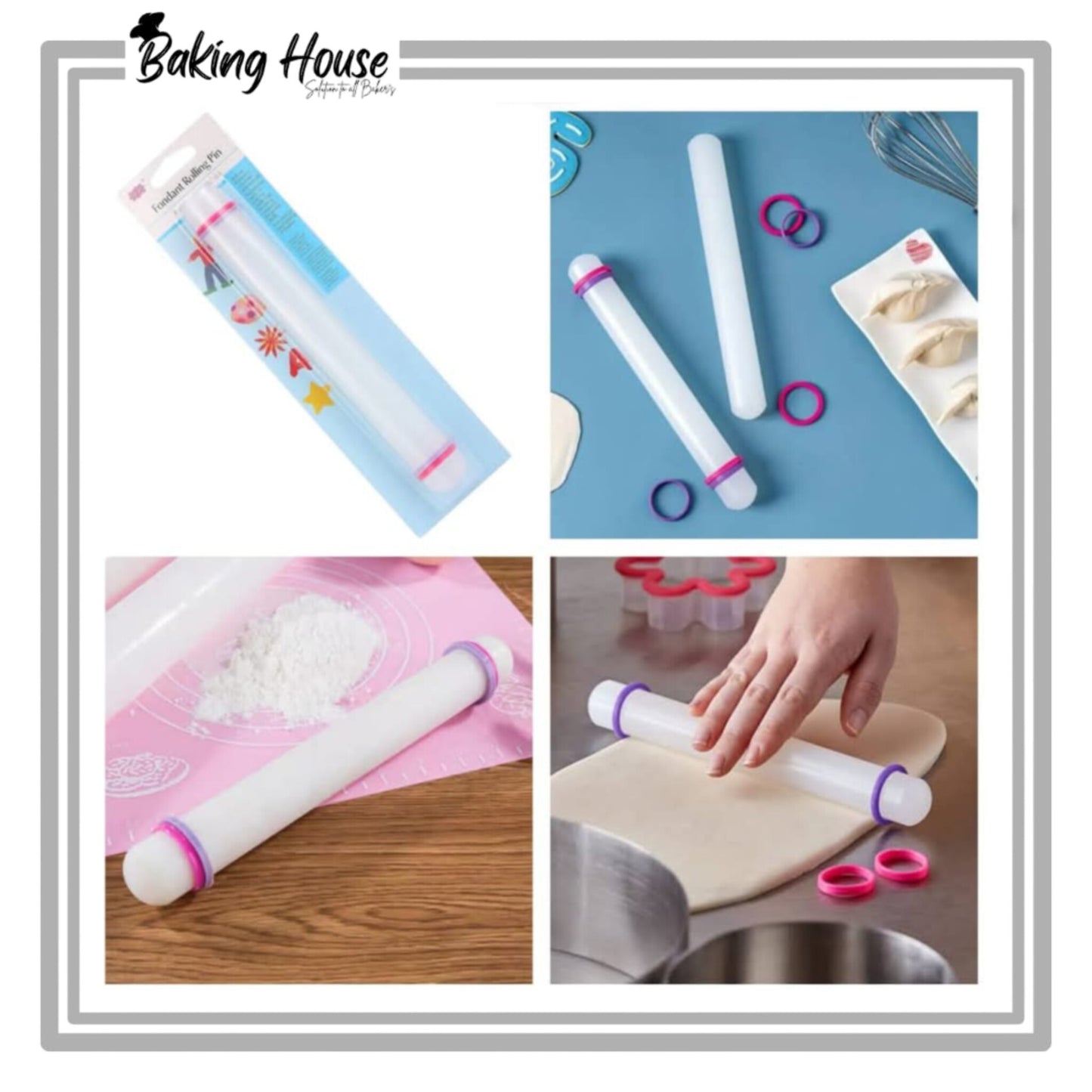Small Rolling Pin For Fondant & Dough