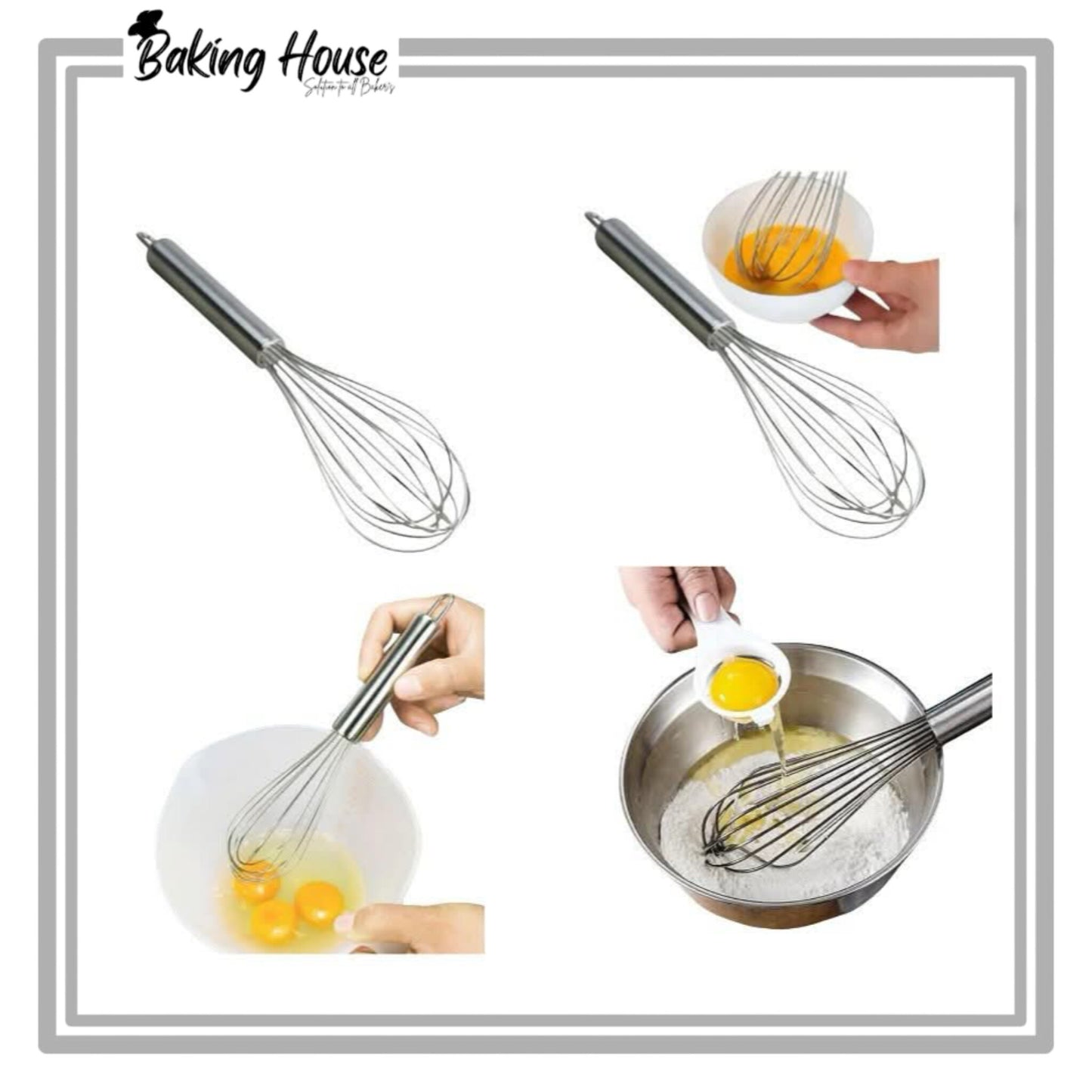 Stainless Steel Wisk 360°