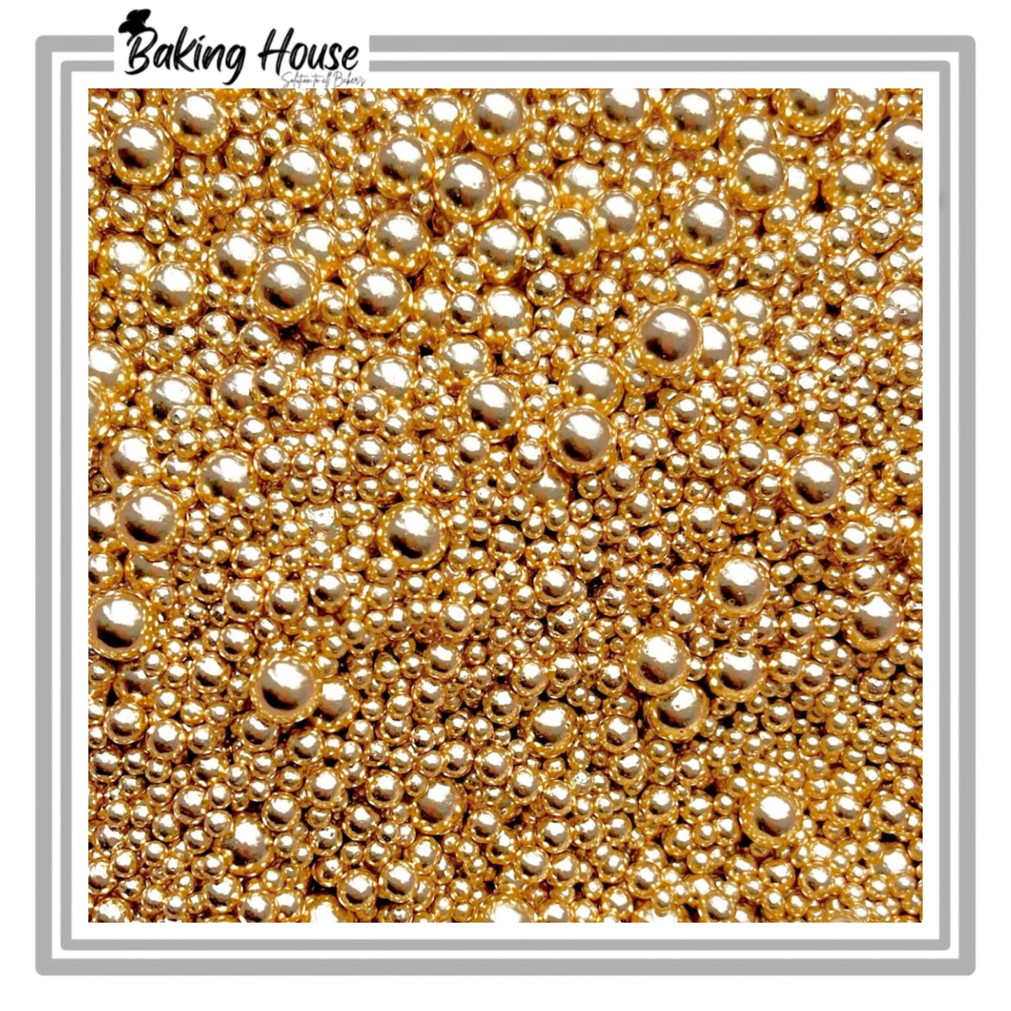 Golden Mix Edible Sprinkle For Cake Decorationg 25g