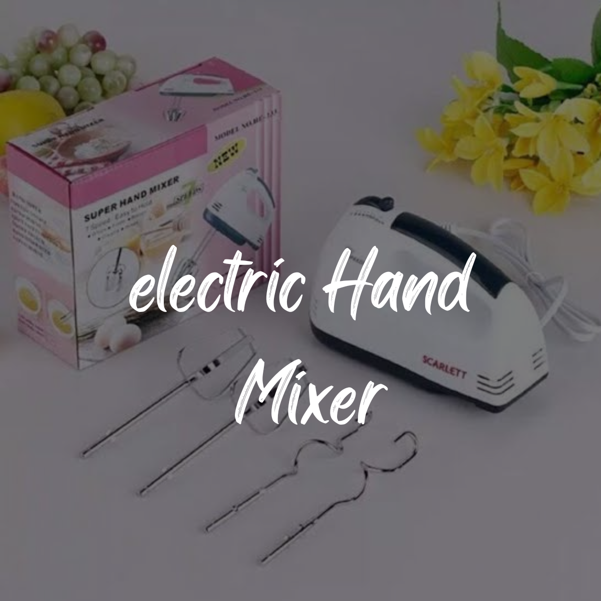 Electric Hand Mixer