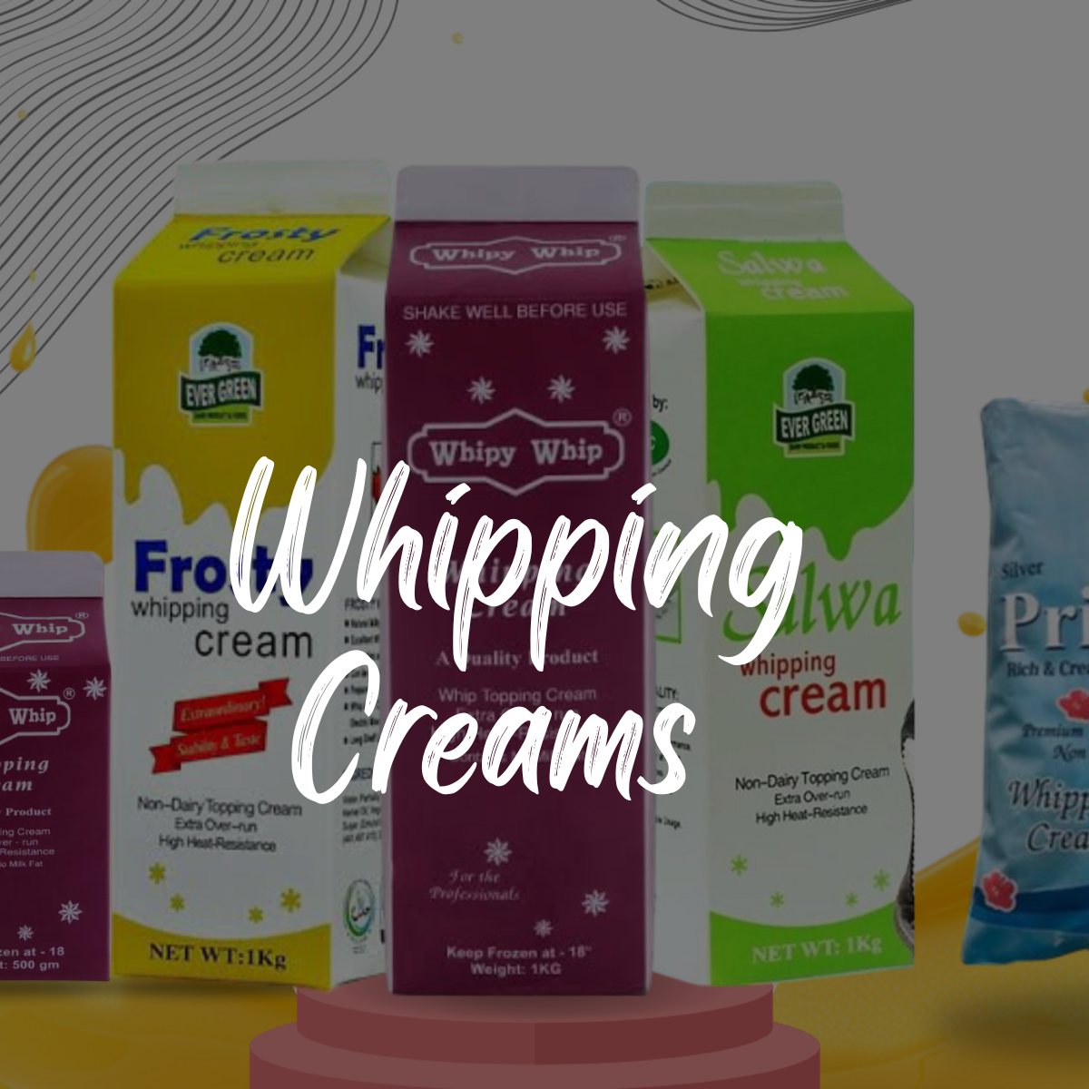 whipping cream