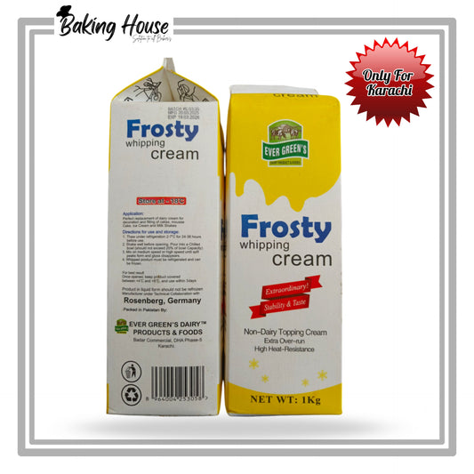 Frosty Non Dairy Whipping Cream 1kg (Only For Karachi)