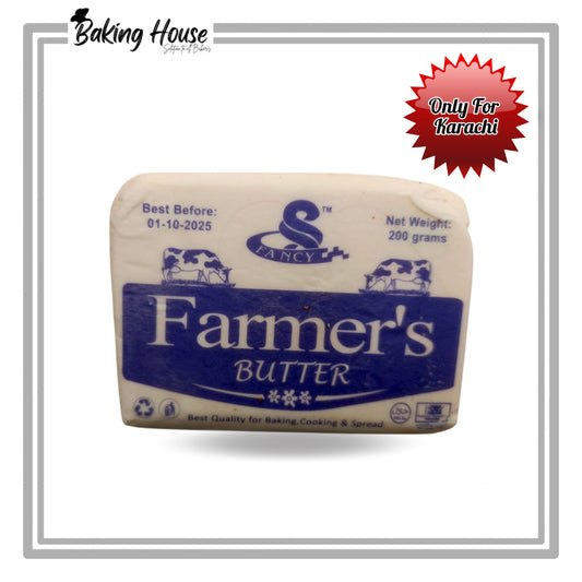 Farmer's Unsalted Butter 200g (Only For Karachi)