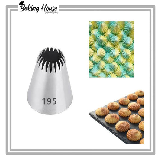 6B Stainless Steel Cake Decorating Nozzel