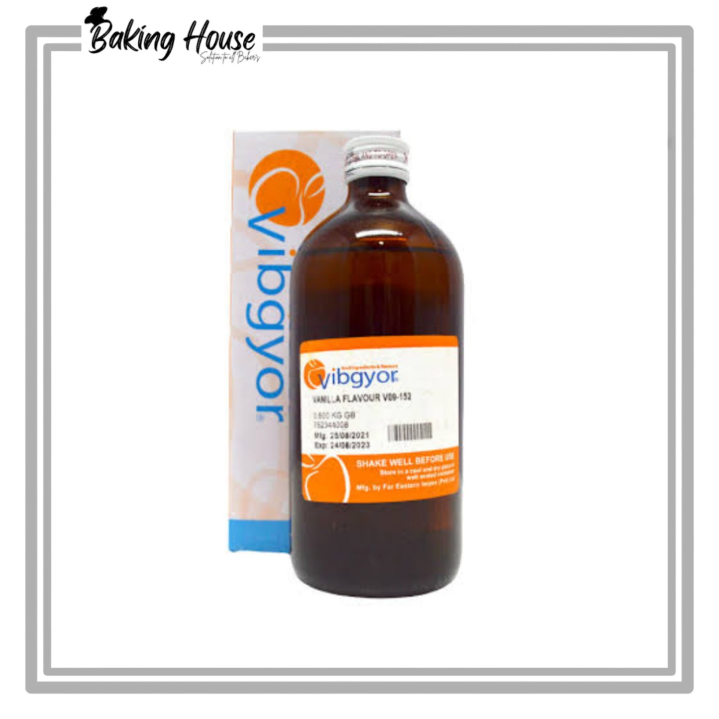 Vibgyor Clear Vanilla Flavouring Essence 450ml