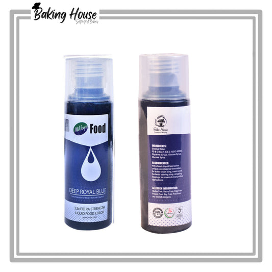 Milkyz Food Royal Blue Liquid Food Color 120ml