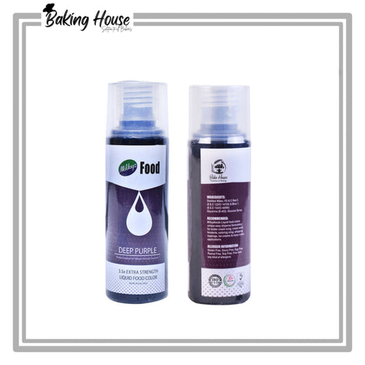 Milkyz Food Deep Purple Liquid Food Color 120ml