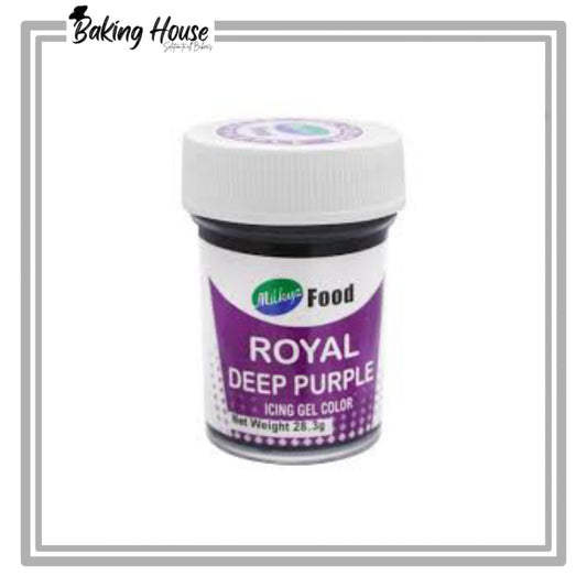 Milkyz Food Royal Deep Purple Gel Color 28g