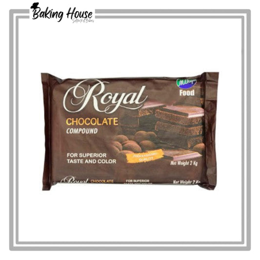 Milkyz Food Royal Compound Dark Chocolate 2kg