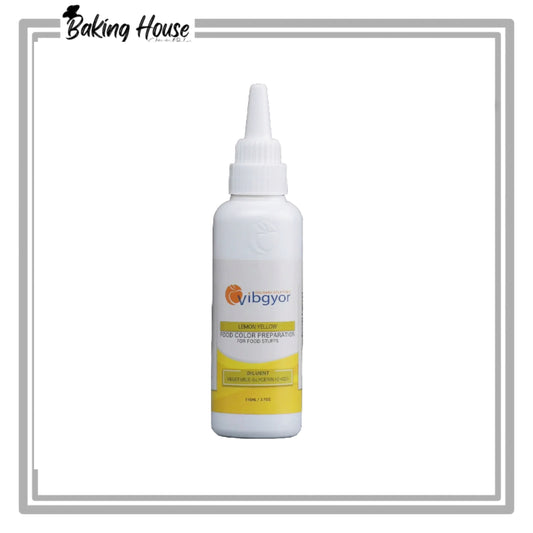 Vibgyor Yellow Liquid Food Color 110ml
