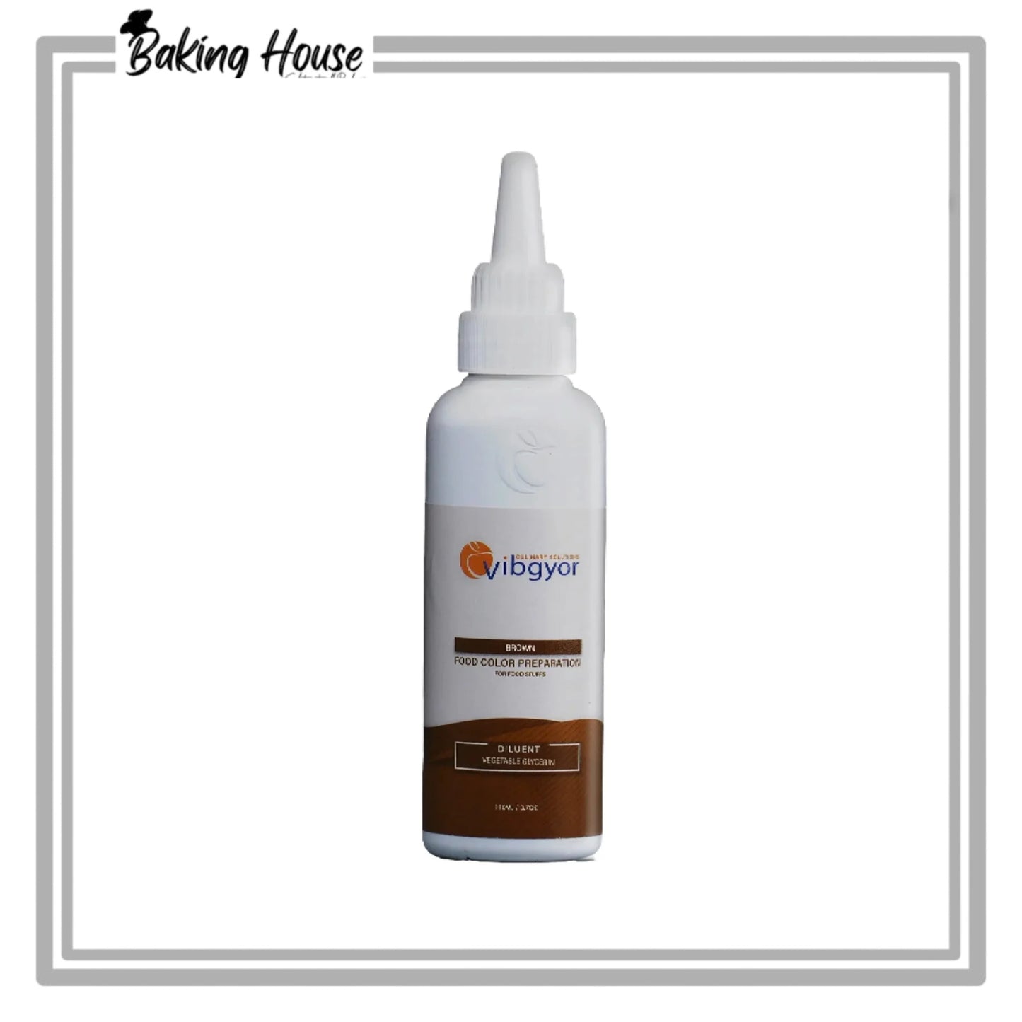 Vibgyor Brown Liquid Food Color 110ml
