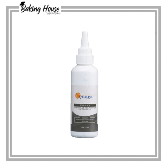 Vibgyor Bold Black Liquid Food Color 110ml