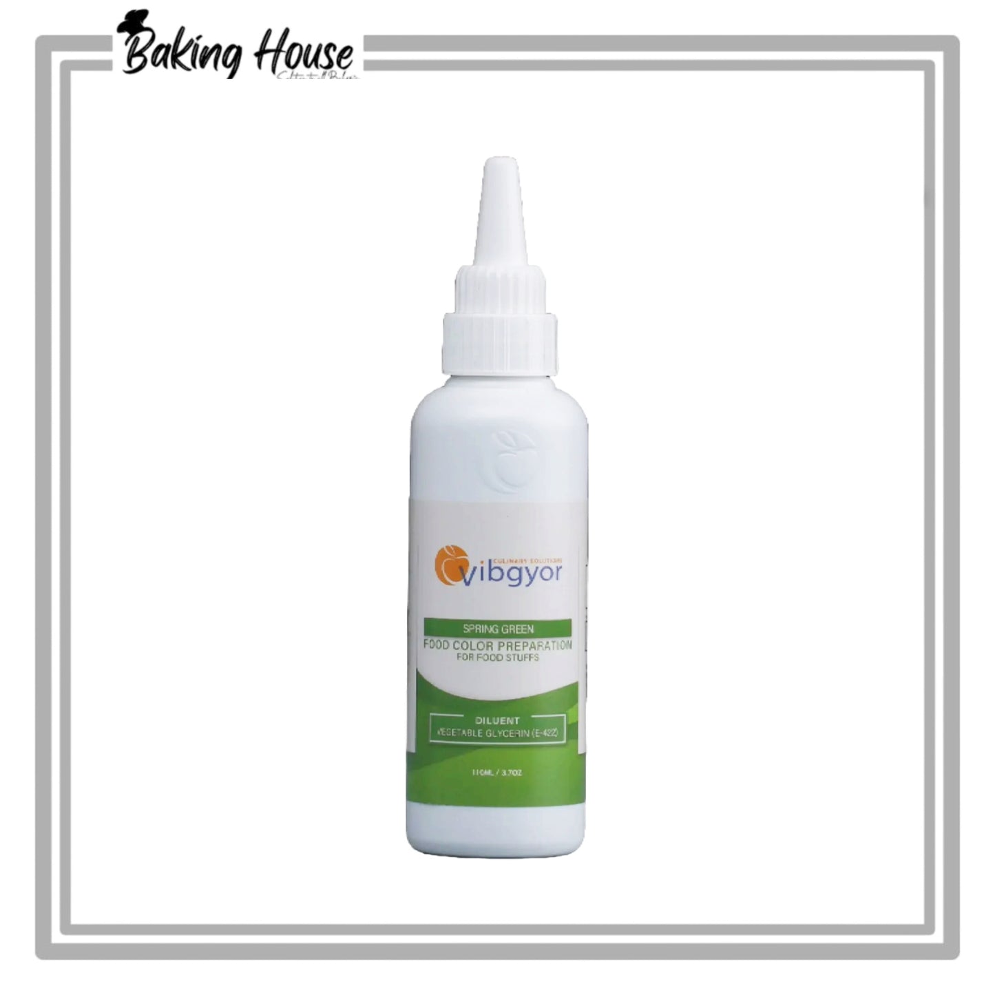 Vibgyor Spring Green Liquid Food Color 110ml