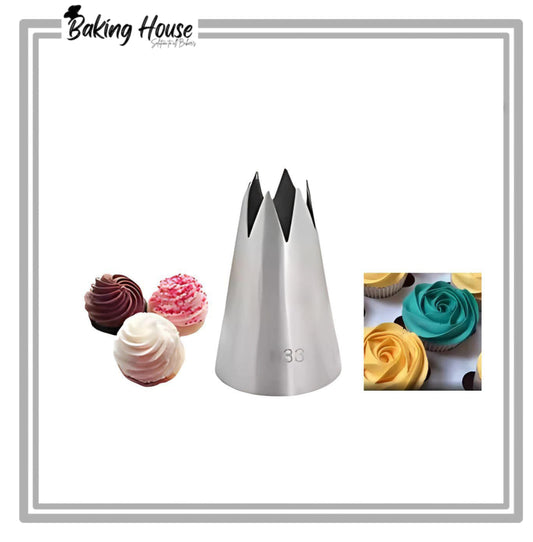 33 Stainless Steel Cake Decorating Nozzle