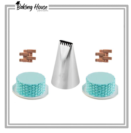 Bucket Stainless Steel Cake Decorating Nozzle