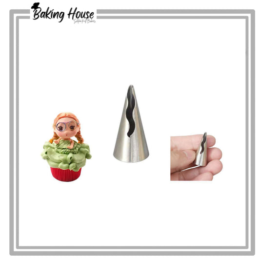 Frill Stainless Steel Cake Decorating Nozzle