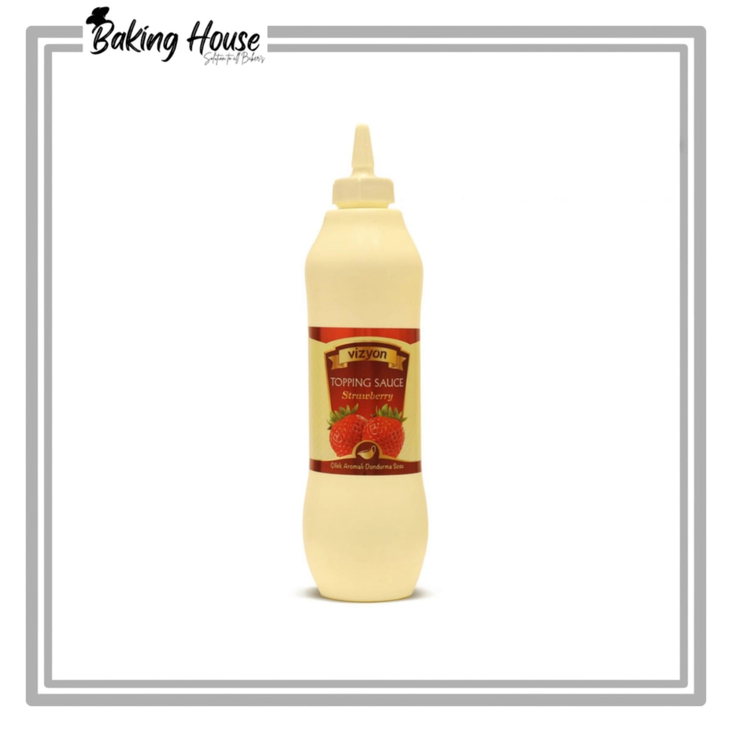 Vizyon Strawberry Topping Sauce 1kg