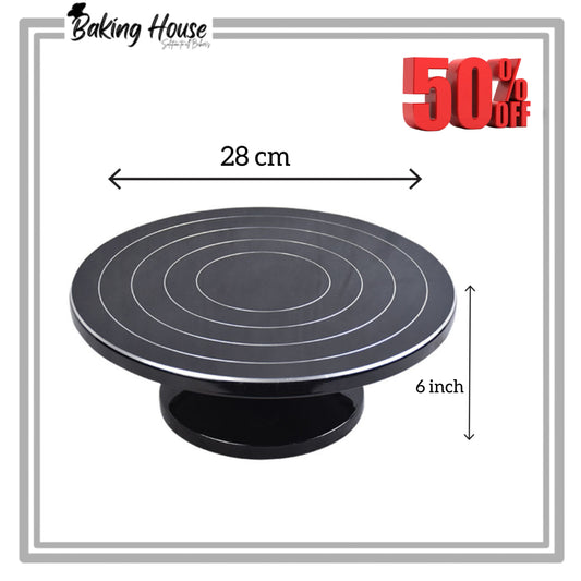 28cm Metal Turn Table For Cake Decorating