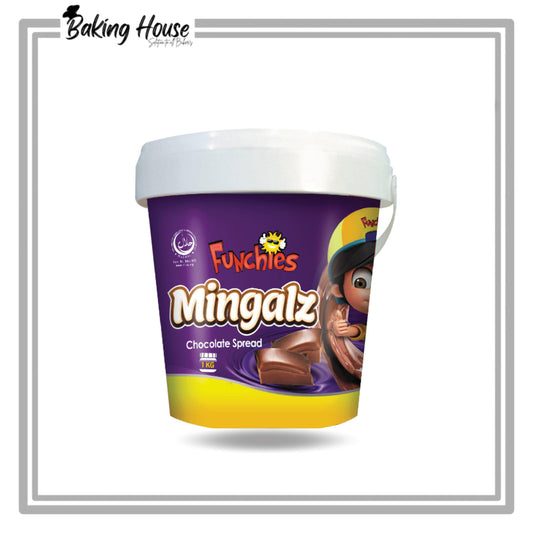 Funchies Mingalz Hazelnut Chocolate Spread (1.25kg Bucket)