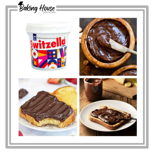 Switzella Milk Chocolate Spreads (1.25kg Bucket)