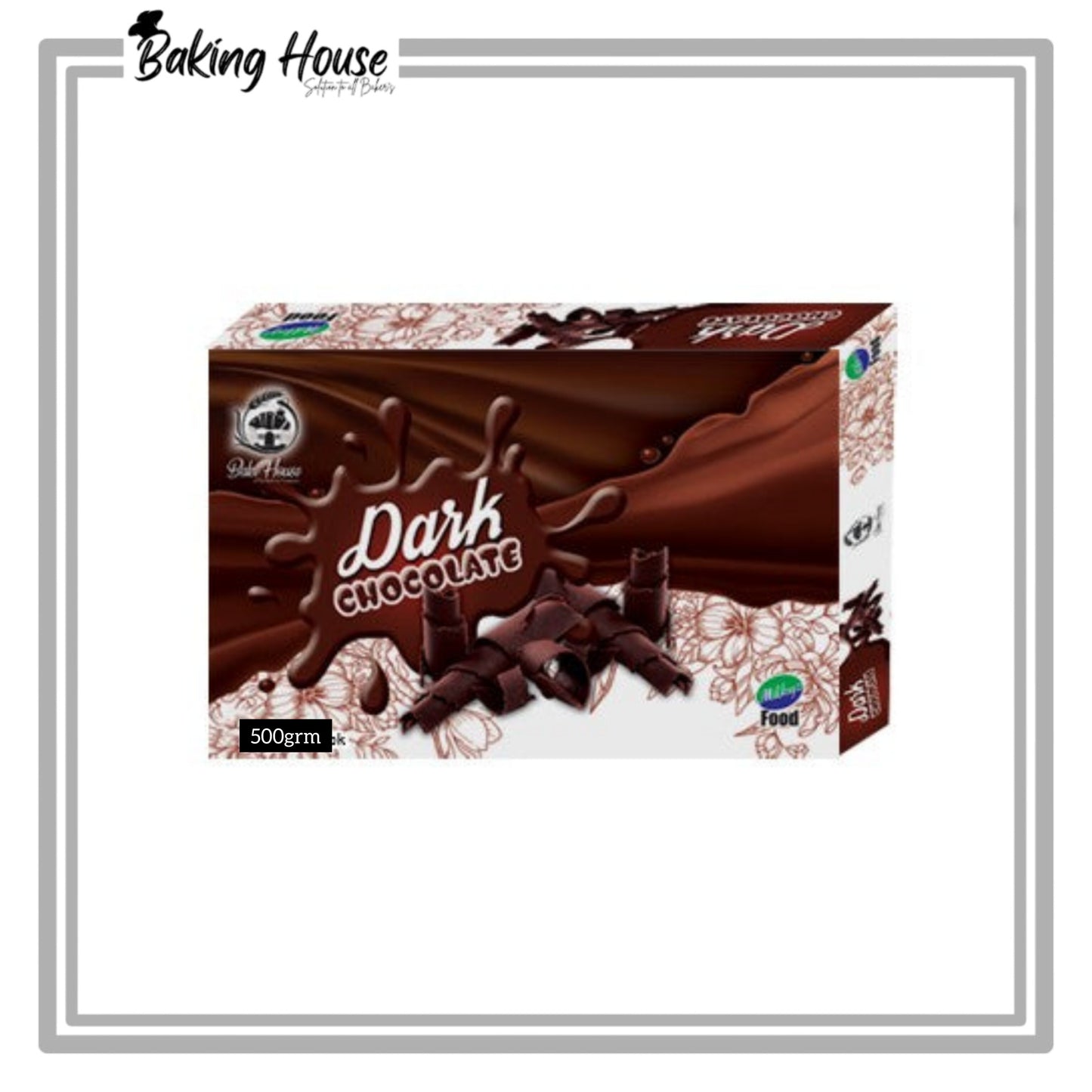 Milkyz Food Dark Compound Chocolate 500g (Box Packing)