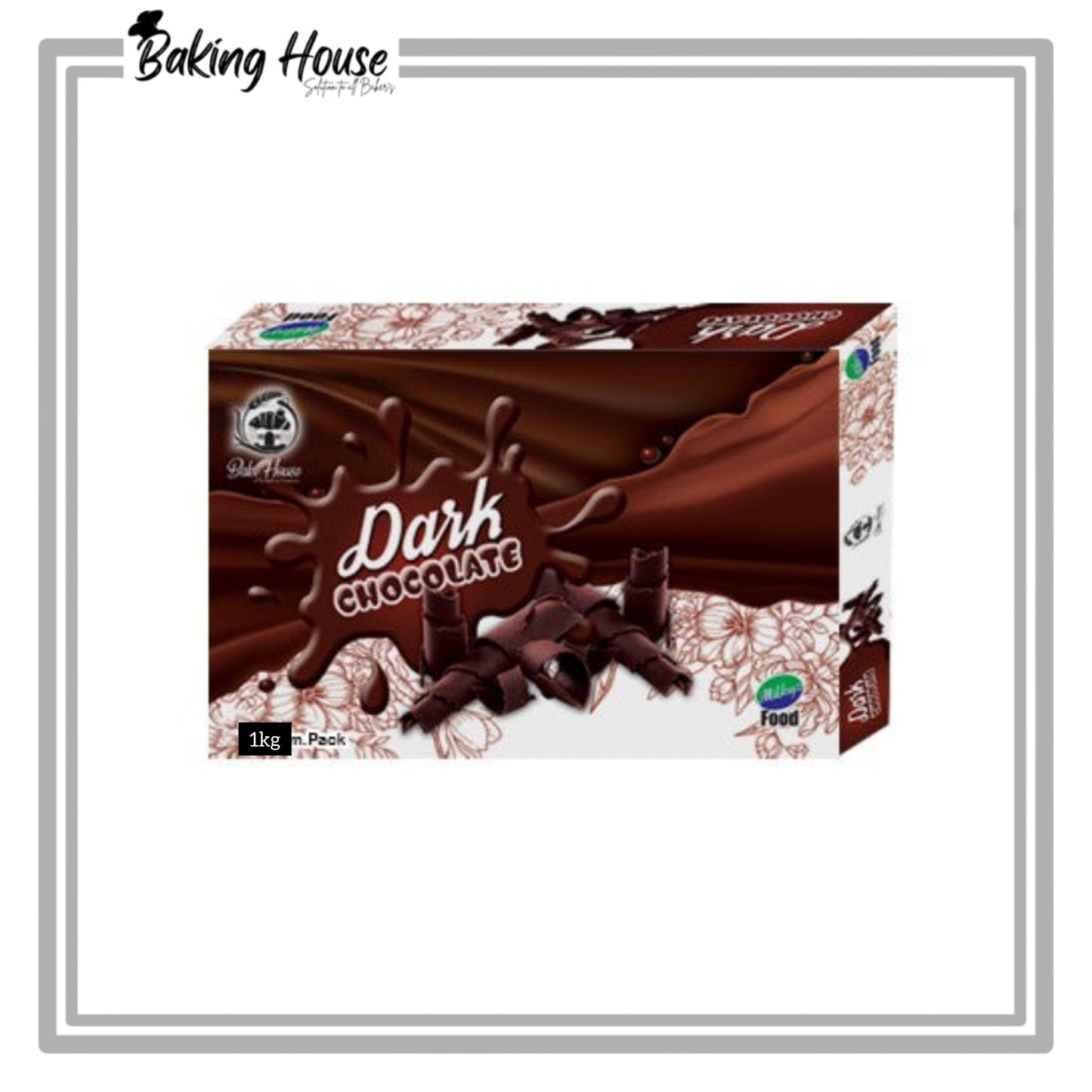 Milkyz Food Dark Compound Chocolate 1kg (Box Packing)