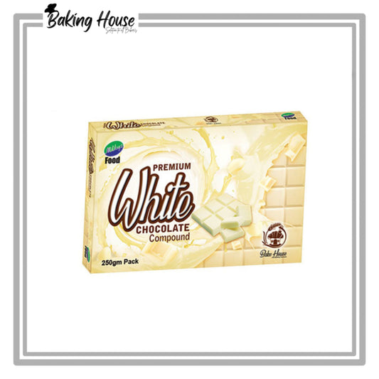 Milkyz Food White Compound Chocolate 250g (Box Packing)