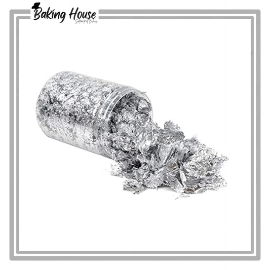 24k Silver Foil Leaf For Cake Decorationg