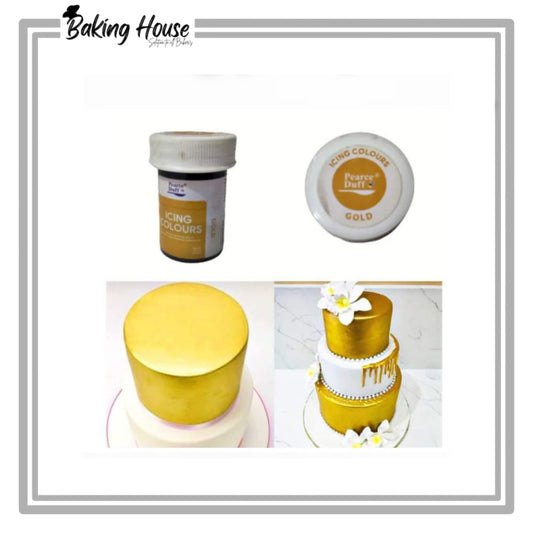Pearce Duff Golden Gel Food Color For Cake Decorating