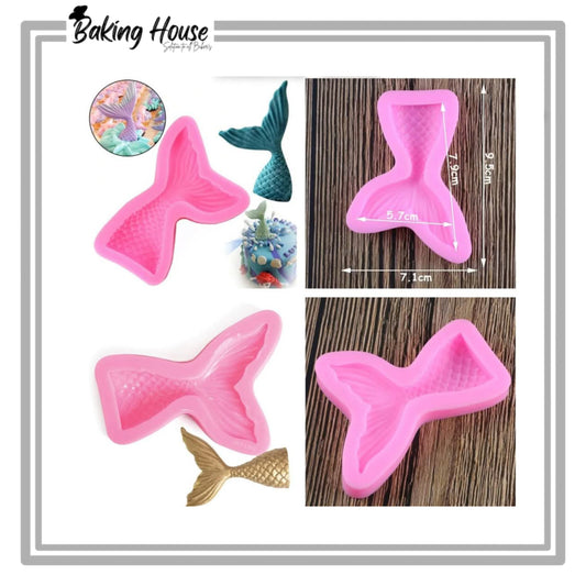 Fish Tail Silicon Fondant & Candy Mould
