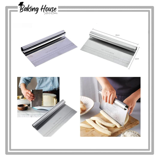 Stainless Steel Scraper For Cake Decorating 22cm