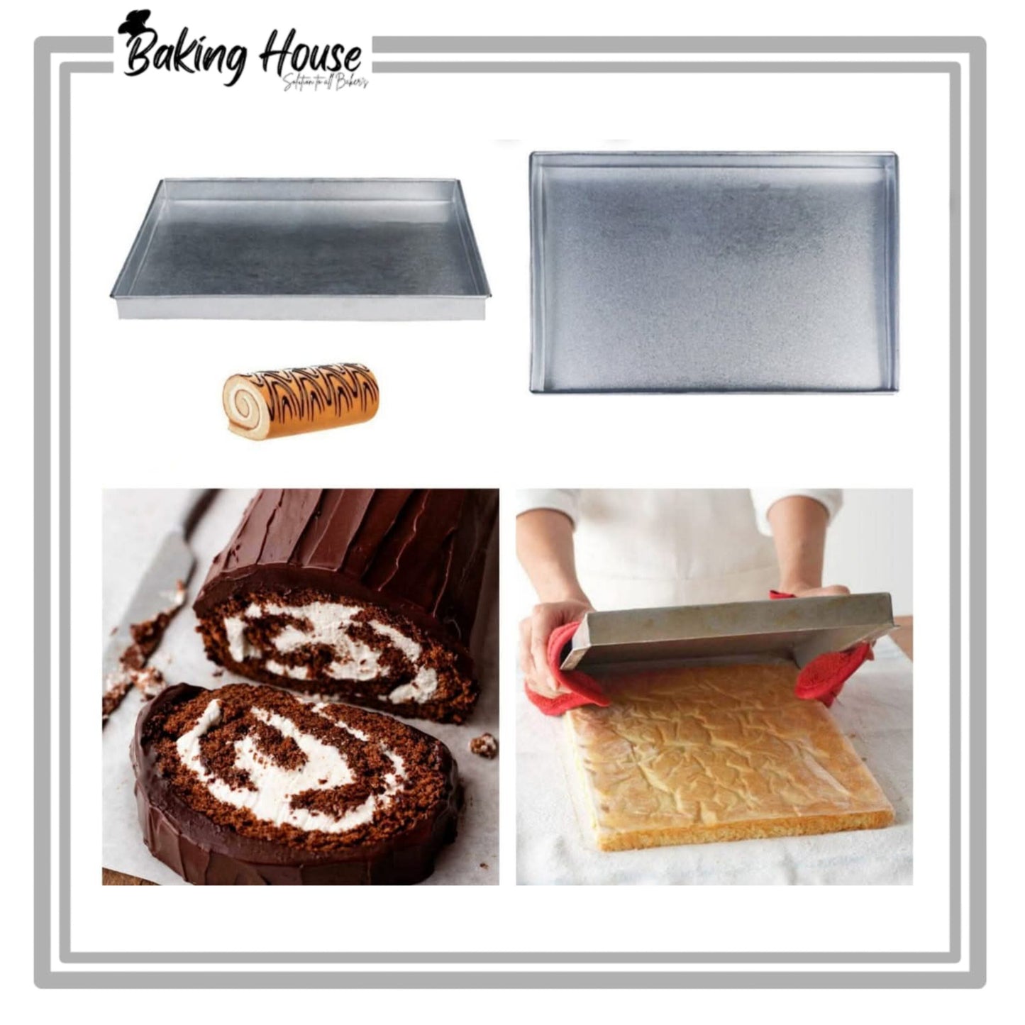 9x13 Rectangle Swiss Roll Tary