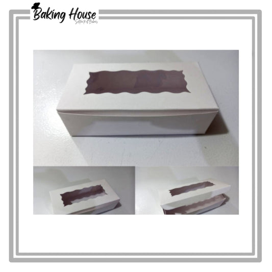 2 Browine White Window Box