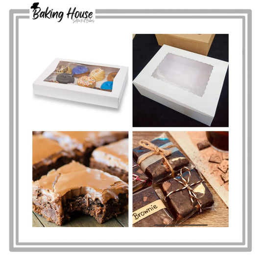 12 Browine White Window Box