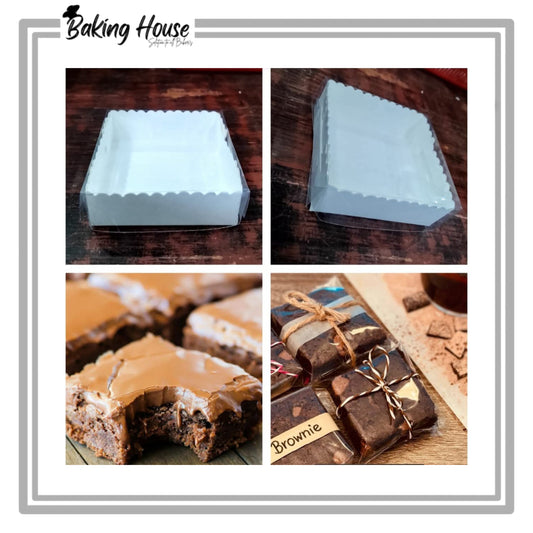 1 Browine Transparent Lid Box