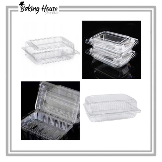 H-6 Transparent Brownie Disposable Box 10pcs