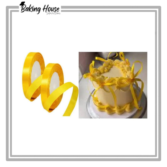 1 Inch Yellow Ribbon 20yard For Cake Decorationg