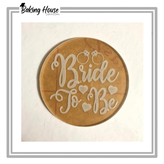 Bride To Be Embosser Stamps For Cake Decorationg