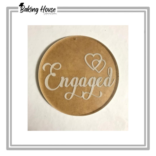 Engaged Embosser Stamps For Cake Decorationg