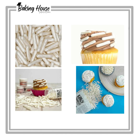 Pearls Roads Edible Sprinkle For Cake Decorationg 25g